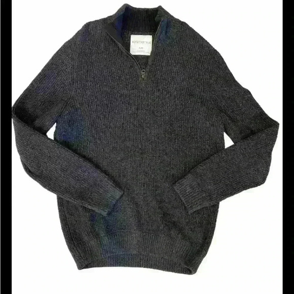 Men’s Aeropostale Quarter-Zip (Size XL/TG) grey - Picture 1 of 2